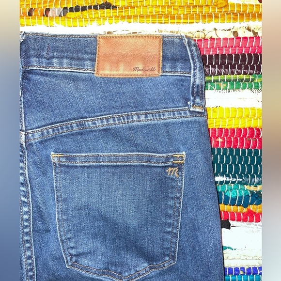 Madewell 10” High Rise Skinny Jeans Women’s Size 26 | Dark Wash Denim - Picture 5 of 9